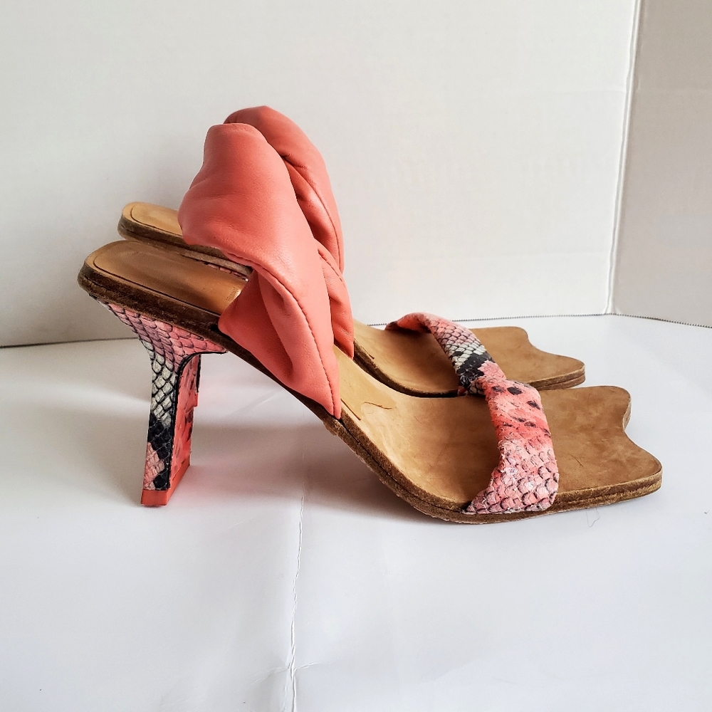MIISTA Snakeskin Heels 37